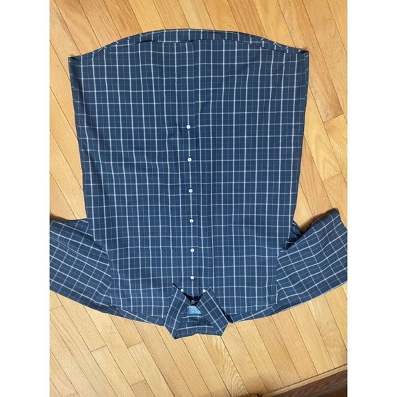 Joseph A Banks Button Down Lot-Stay Cool-2 Shirts-Mens Large-Front Pocket - Picture 8 of 10